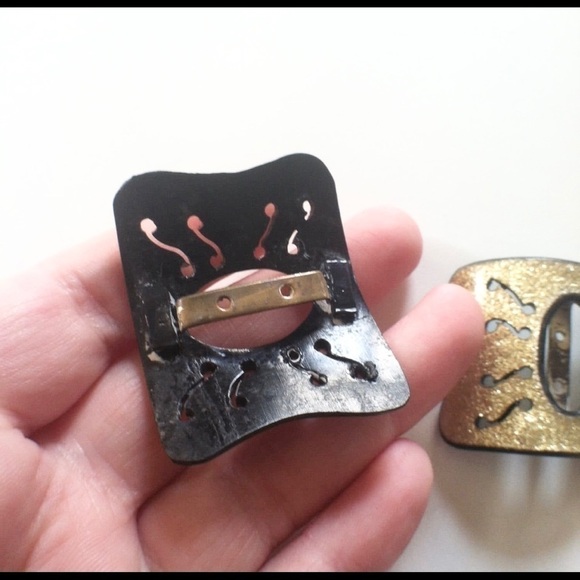 Antique/Vintage 1940s Gold Colored Light Sash Piece​​​​​​​​​ - Picture 2 of 3